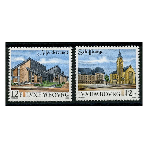 Luxembourg 1990 Tourism, u/m. SG1275-76