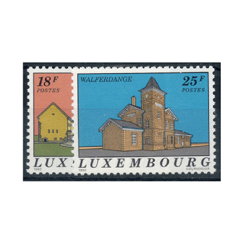 Luxembourg 1992 Tourism, u/m SG1311-12