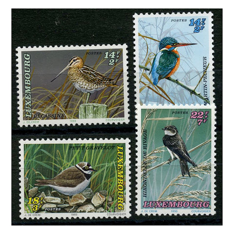 Luxembourg 1993 Birds (2nd series) u/m. SG1364-67