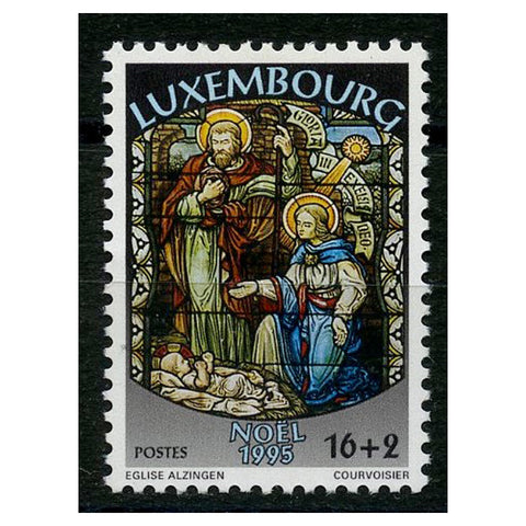 Luxembourg 1995 Christmas - Stained Glass, u/m. SG1407