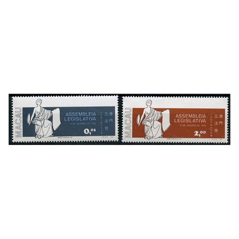 Macao 1977 Legislative Assembly (part set), u/m. SG531-32