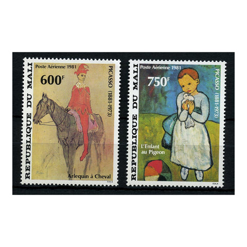 Mali 1981 Picasso, u/m. SG874-5