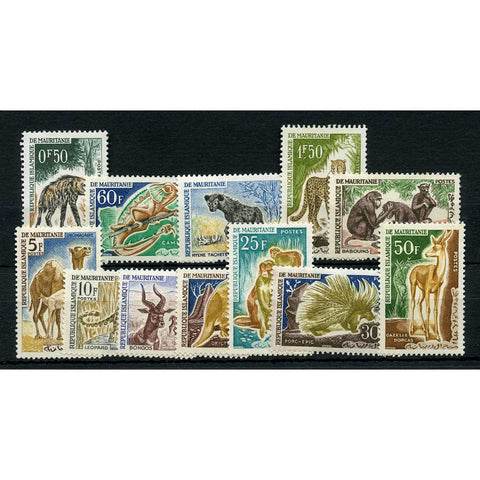 Mauritania 1963 Animals, mtd mint. SG165-76
