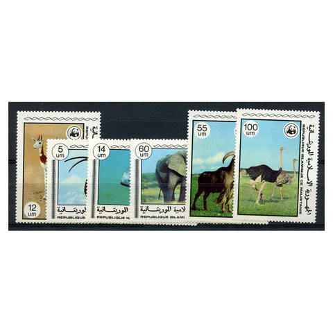 Mauritania 1978 Endangered Animals (WWF) u/m. SG573-8