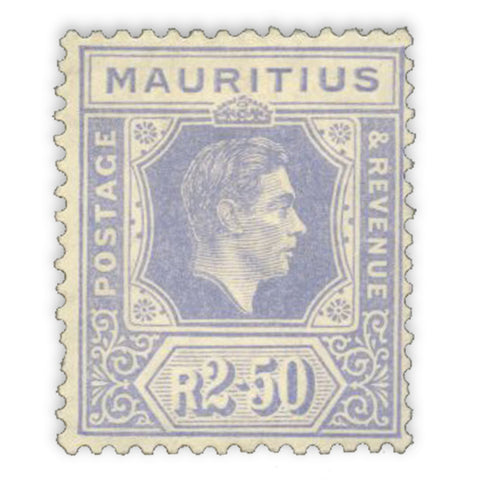 Mauritius 1948 2.50r Slate-violet, mtd mint, gum toned, SG261b.
