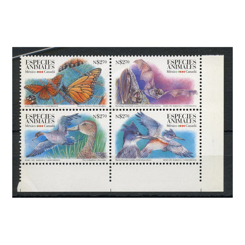 Mexico 1995 Animals, u/m. SG2295-98