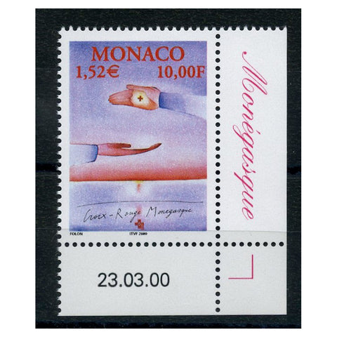 Monaco 2000 Red Cross, u/m. SG2467