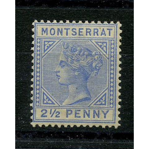 Montserrat 1884-85 2_d Ultramarine mtd mint, slight gum toning. SG10