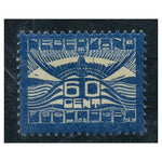 Netherlands 1921 60c Blue, air, fresh mtd mint. SG241