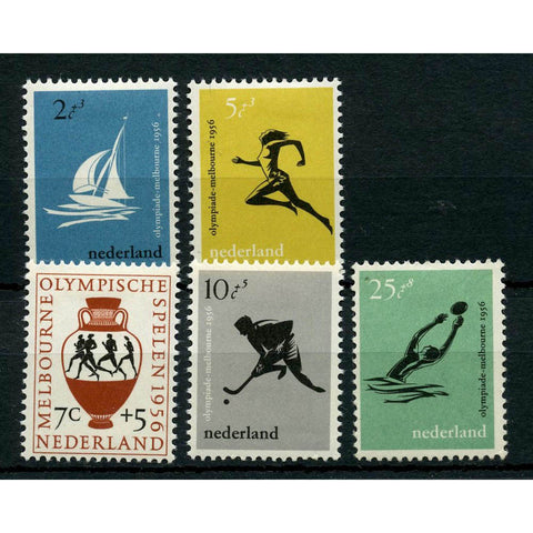 Netherlands 1956 Olympic games, fresh mtd mint. SG831-15