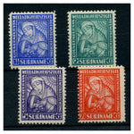 Suriname 1928 Medical foundation set, u/m. Minor gum toning. SG202-5