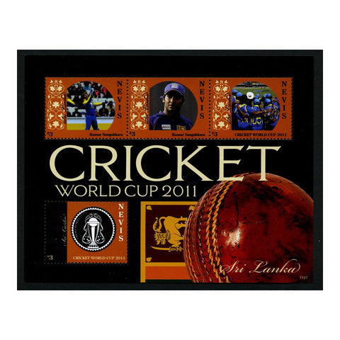 Nevis 2011 Cricket - Sri Lanka, u/m. SGMS2250