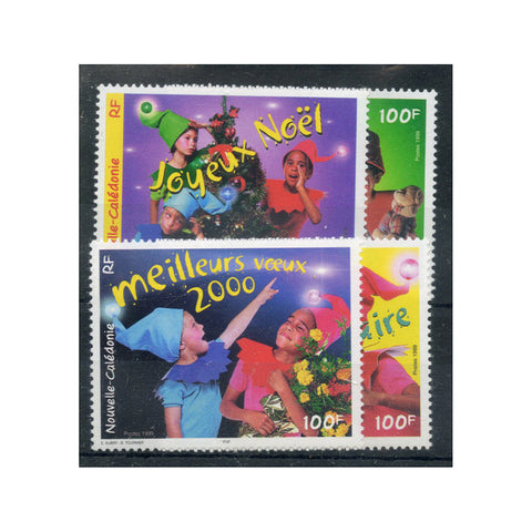 New Caledonia 1999 Greetings Stamps, u/m SG1193-96
