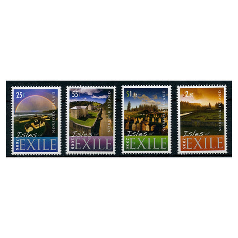 Norfolk Is 2008 Isles of Exile, u/m. SG1039-42