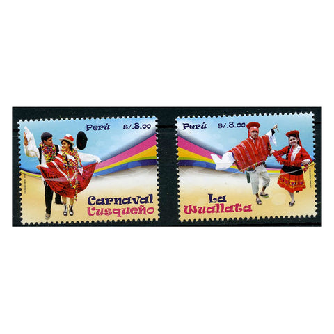 Peru 2014 Dances & Costumes, u/m. SG2898-99