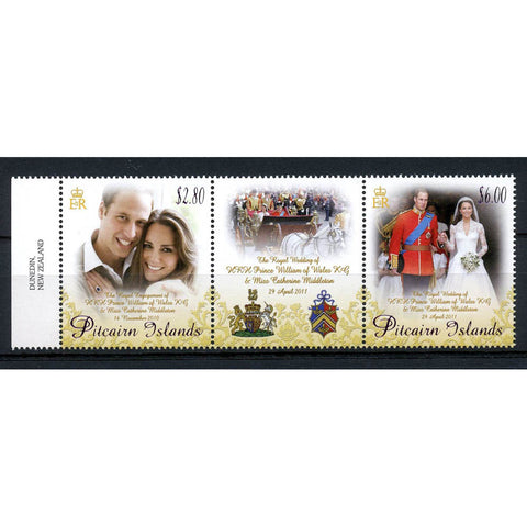 Pitcairn Is 2011 Royal Wedding, u/m. SG829-30