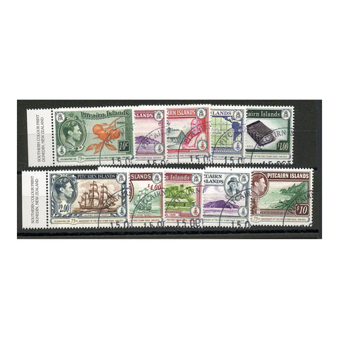 Pitcairns 2015 1st Postage Stamps, cto used. SG934-43