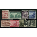 Poland 1943 Polish Defence, mtd mint. SG486-93