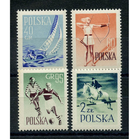 Poland 1959 Sports, u/m. SG1080-83