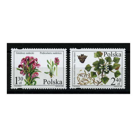 Poland 2006 Endangered flowers, u/m. SG4218-19