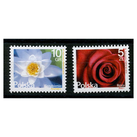 Poland 2015 Flowers & Fruit, u/m. SG4691-92