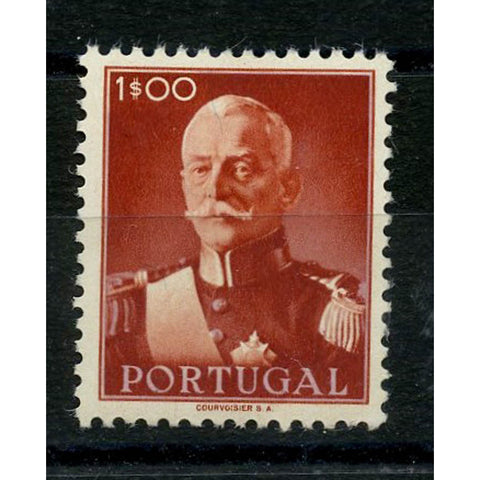 Portugal 1945 1E Carmona, fresh mtd mint, minute gum thin. SG981