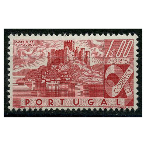 Portugal 1946 1E Almourol Castle, fresh mtd mint. SG993