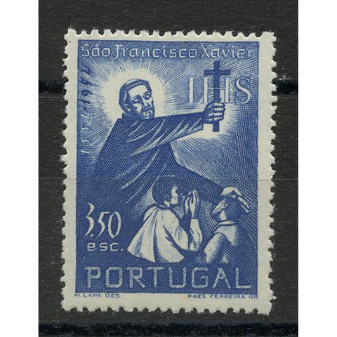 Portugal 1952 3E50 St. Francis Xavier, fresh mtd mint. SG1077