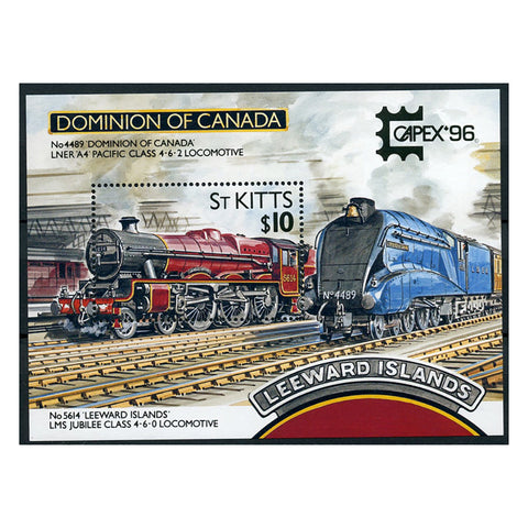 St Kitts 1996 Capex - Railways, u/m. SGMS458