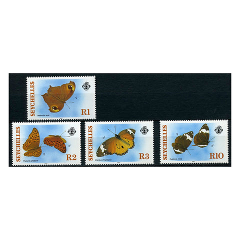 Seychelles 1987 Butterflies, u/m. SG659-62