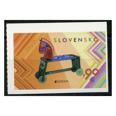 Slovakia 2015 Europa - Old Toys, u/m SG713 self-ad