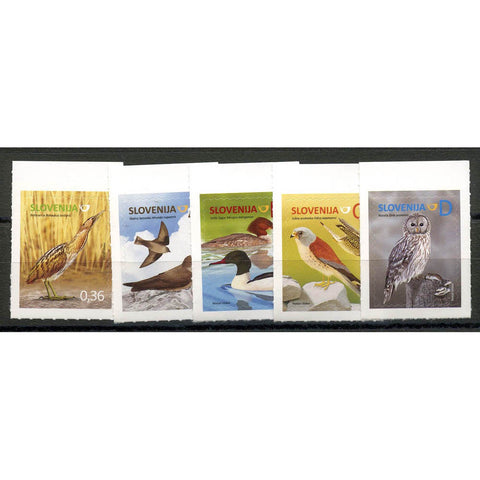 Slovenia 2014 Birds, u/m. SG1103-07