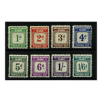 Solomon Is 1940 Set, fresh mtd mint. SGD1-8