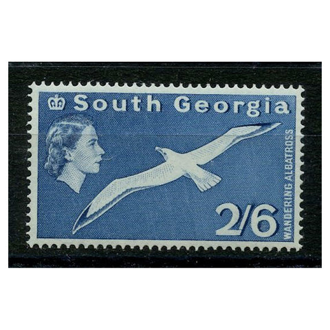 S Georgia 1963 2/6d Albatross u/m. SG12