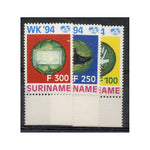 Surinam 1994 World Cup Football, u/m SG1590-2