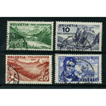 Switzerland (Pro Juv) 1931 Pro-juv, landscapes, cds used, a few minor faults. SGJ56-59