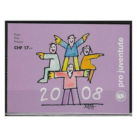 Switzerland 2008 Childrens Stamp Design bklt, u/m. SGJB58