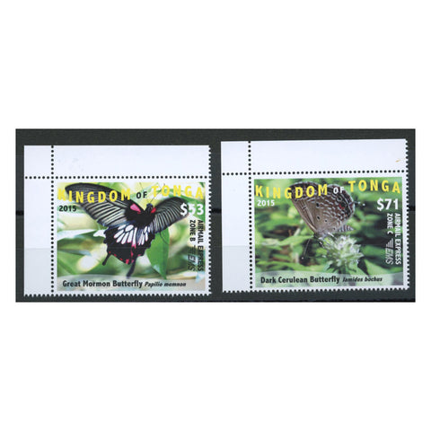 Tonga 2015 Butterflies, u/m. SGE9-10