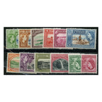 Trinidad & Tobago 1953-59 Definitive set to $4.80, lightly mtd mint. SG267-78