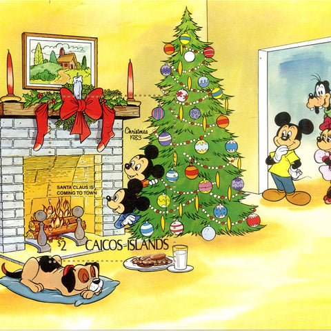 Turks & Caicos 1983 Christmas - Disney, u/m SGMS39