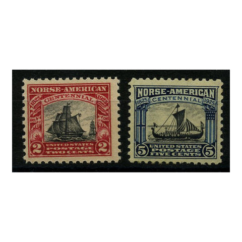 USA 1925 Norse-American, fresh mtd mint. SG624-25