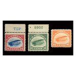 USA 1918 Trio, fresh u/m with some minute gum disturbance. SGA546-48