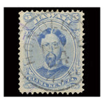 Hawaii 1865-78 5c Prussian-blue, use with lovely, central'Honolulu' cds. SG29
