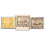USA 1894 Three types of Honolulu CDS cancels. SG77-78
