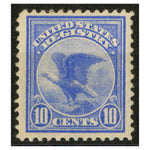 USA 1911 10c Ultramarine (registration), fine and fresh mtd mint. SGR404