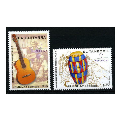 Uruguay 2006 Musical Instruments, u/m. SG3037-38
