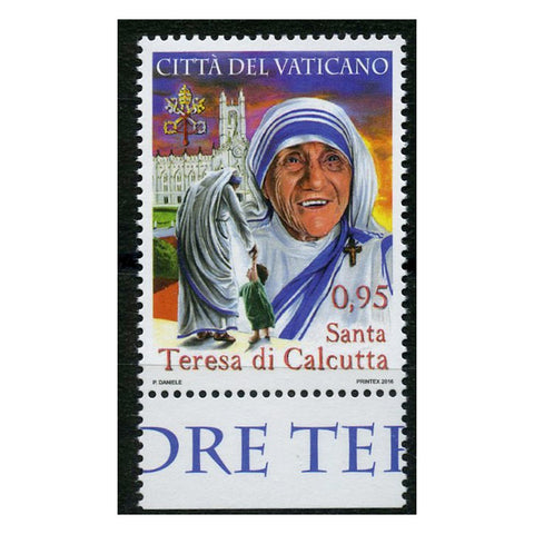 Vatican 2016 Mother Teresa, u/m. SG1791