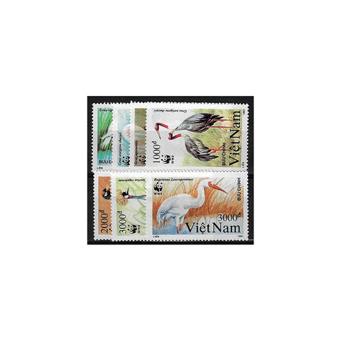Vietnam 1991 Birds (WWF), u/m SG1557-63